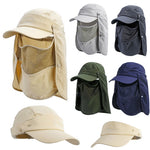 Quick-dry Sun Protection UV Fisherman Windproof Sun Visor