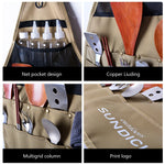 Camping Picnic Tableware Storage Bag Portable Barbecue Cutlery Organizer Hanging Holder Bags