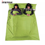 Cotton separator Sleeping Bag Liner Single Double Envelope Bags Ultra-Light Portable Travel Hotel Camping Equipment