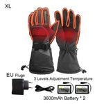 Motorcycle Electric Heated Gloves Temperature USB Hand Warmer