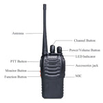 4/2/1PCS Walkie Talkie