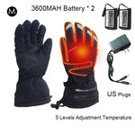 Motorcycle Electric Heated Gloves Temperature USB Hand Warmer