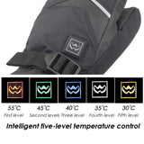 Motorcycle Electric Heated Gloves Temperature USB Hand Warmer