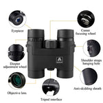 Original Binoculars Asika 8x32 Telescope HD High Quality Telescopio Binoculo BAK4 Prism Roof Fully Multi-Coated