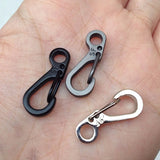 10 Pcs Camping Equipment Survival EDC Paracord Carabiner