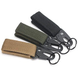 1PC  Carabiner High Strength Nylon Key Hook MOLLE Webbing Buckle Hanging System