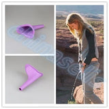 Women Urinal Travel kit tool Outdoor Camping Soft Silicone Urination Device patient Stand Up Pee Female Urinal Toilet