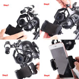 Universal Cell Phone Adapter Mount Support Eyepiece Diameter 25-48mm fSpotting Scope Telescope