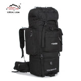 Large 85L outdoor bag climbing backpacks Hiking multifunctional backpack big capacity