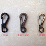 10 Pcs Camping Equipment Survival EDC Paracord Carabiner