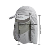 Quick-dry Sun Protection UV Fisherman Windproof Sun Visor