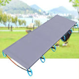 Camping Folding Bed Ultralight Single Tent Cot Portable Sleeping Bed Alloy Frame