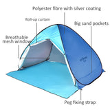 Automatic Camping Tent Ship From RU Beach Tent 2 Persons Tent Instant Pop Up Open Anti UV Awning Tents Outdoor Sunshelter