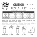 GRITION Men Flat Shoes Non Slip Hiking