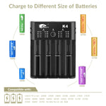 Rechargeable Batteries 5V2A USB Charger