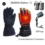 Motorcycle Electric Heated Gloves Temperature USB Hand Warmer