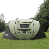 2023 New Arrival 3-4 Person Ulttralarge Automatic Windproof Pop Up Fast Opening Camping Large Gazebo Beach Tent