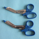 Medical Bandage Scissors Stainless Steel Serrated Scissors