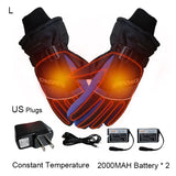 Motorcycle Electric Heated Gloves Temperature USB Hand Warmer