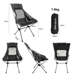 Outdoor Moon Chair Lightweight Fishing  Chairs Portable Folding