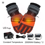 Motorcycle Electric Heated Gloves Temperature USB Hand Warmer