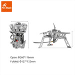 Fire Maple Camping Gas Burners Windproof 3650W Remote Gas Stove FMS-123 Outdoor Fire Stove