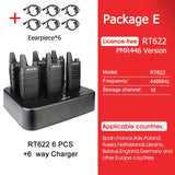 Mini Walkie Talkie 6 pcs